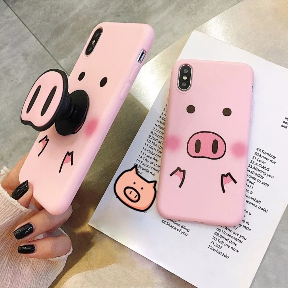 Funny cartoon  Pig iphone cases - Picture 4 of 4